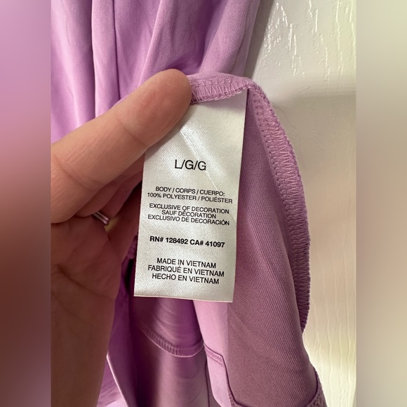 Greg Norman Sleeveless Golf Dress Purple Size Large NWT Women’s Golfwear - Picture 11 of 13